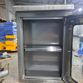 Hộp tủ chữa cháy inox 304 làm theo yêu cầu 40x60x20