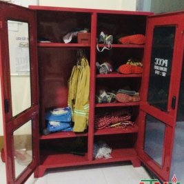 Hộp tủ đựng dụng cụ thiết bị Phòng Cháy Chữa Cháy gồm những gì