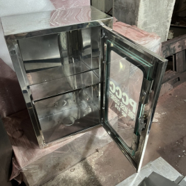 Hộp vò tủ inox 304 đặt theo yêu cầu kích thước 40x60x20