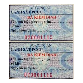 BÁN BÌNH CHỮA CHÁY KÈM TEM KIỂM ĐỊNH PHÒNG CHÁY CHỮA CHÁY