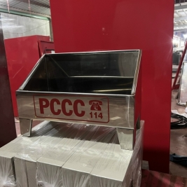 Kệ hộp tủ đựng 1 bình 2 bình 3 bình 4 bình chữa cháy inox 304