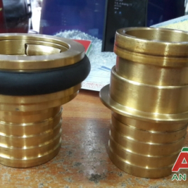 Khớp nối nhanh AB đầu đực cái cho cuộn vòi chữa cháy