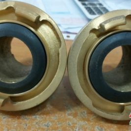 Khớp nối nhanh AB đầu đực cái cho cuộn vòi chữa cháy