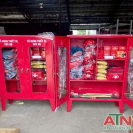 Kích thước tủ đựng dụng cụ thiết bị pccc cao 1400mm ngang 1000mm sâu 400mm