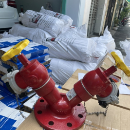 Kiểm định báo giá họng trụ cấp tiếp mước chữa cháy 2 họng 3 họng 4 họng