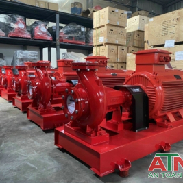 Kiểm định máy bơm windy điện diesel bù áp chính hãng năm 2022 2023 liên hệ An Toàn Như Ý