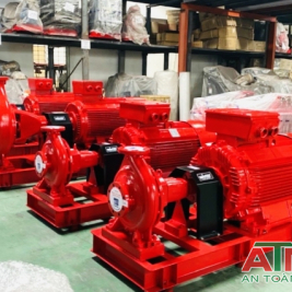 Kiểm định máy bơm windy điện diesel bù áp chính hãng năm 2022 2023 liên hệ An Toàn Như Ý