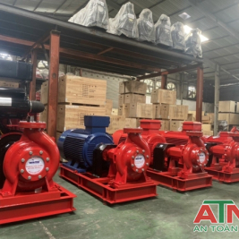 Kiểm định máy bơm windy điện diesel bù áp chính hãng năm 2022 2023 liên hệ An Toàn Như Ý