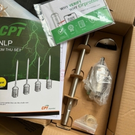 kim thu sét Cirprotec nlp 2200 bán kính 107m
