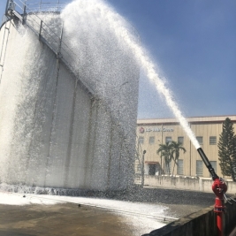 Lăng giá phun foam cố định mặt bít DN100 hiệu Forede có kiểm định cấp tem PCCC