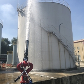 Lăng giá phun foam cố định mặt bít DN100 hiệu Forede có kiểm định cấp tem PCCC