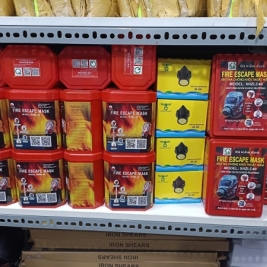 Mặt nạ phòng khói khi cháy giá bao nhiêu một cái?