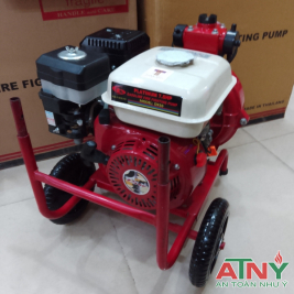 Máy bơm chạy xăng khiêng tay hoặc xe đẩy hiệu Seikoo Thailan công suất 7,5hp