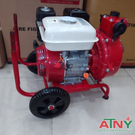 Máy bơm chạy xăng khiêng tay hoặc xe đẩy hiệu Seikoo Thailan công suất 7,5hp