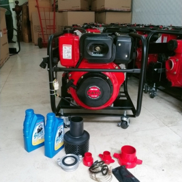 Máy bơm chữa cháy chạy dầu diesel kato Thai Lan 10hp