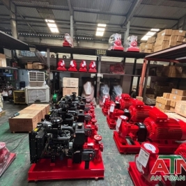 Máy bơm chữa cháy điện 1 pha 3 pha giá rẻ có kiểm định pccc