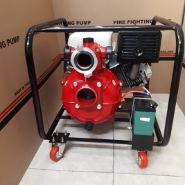 Máy bơm chữa cháy rừng khiêng tay di động nhỏ gọn chạy xăng 4 thì hoặc dầu diesel