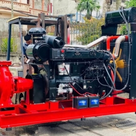 Máy bơm diesel Hàn Quốc động cơ koodec đầu bơm pentax ý