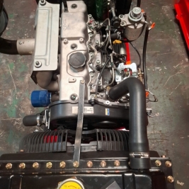 Máy bơm diesel hyundai d4bb đầu bơm ebara 100x80