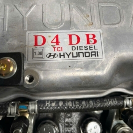 Máy bơm diesel hyundai d4db 97kw 130hp đầu bơm pentax ca100-250b