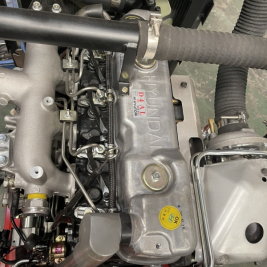 Máy bơm diesel hyundai động cơ D4AL 90kw đầu bơm pentax ebara windy