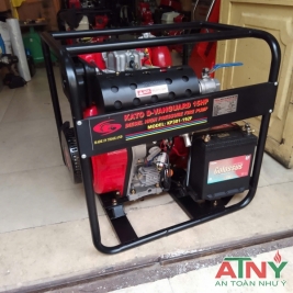 Máy bơm diesel tự hút chân không kato thailan 15hp