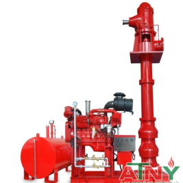 MÁY BƠM TUABIN TRỤC ĐỨNG WINDY ĐIỆN DIESEL BÙ ÁP,TIÊU CHUẨN QC02-2020/BCA