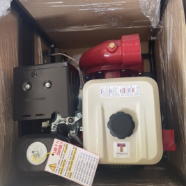 Máy bơm xăng 18hp hiệu seikoo Thailan kiểm định Pccc cấp tem năm 2023