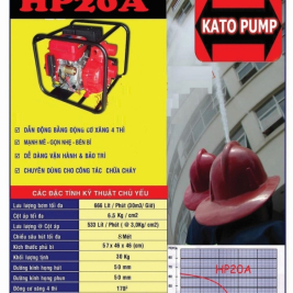 Máy bơm xăng dầu kato 10hp 13hp 15hp bao gồm kiểm định cấp tem PCCC