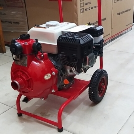 Máy bơm xăng di động khiêng tay hoặc xe đẩy có đề và dựt tay công suất 6,5hp 7,5hp 9hp 13hp 15hp 18hp 20hp