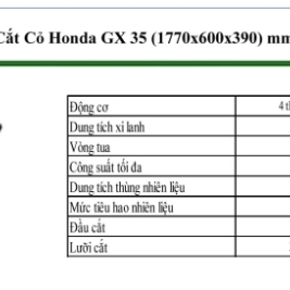 Máy cắt cỏ honda GX35