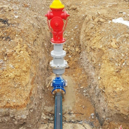 Mua bán trụ cứu hỏa bộ quốc phòng kèm tem kiểm định pccc