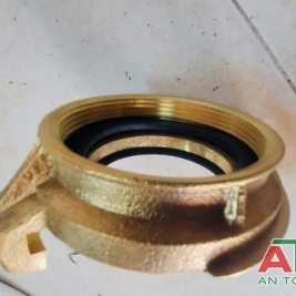 Ngàm ren trong và ngoài bằng đồng thau dN50 dN65 nắp ngàm đậy