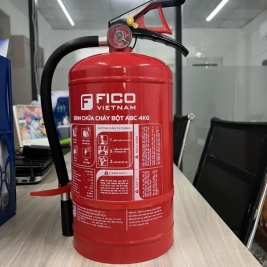 Nhà phân phối bình chữa cháy fico Việt Nam bột abc 4kg 8kg giá sỉ lẻ