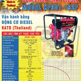 Nhà phân phối máy bơm chữa cháy diesel kato Thailan chính hãng tại VN
