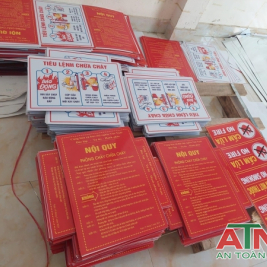 Nội quy tiêu lệnh chữa cháy là gì?