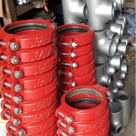 PHỤ KIỆN RÃNH/ NỐI RÃNH/ NỐI CÙM/ NỐI KHỚP/ COUPLING DN50,DN65,DN80,DN100,DN125,DN150,DN200,DN250,DN300