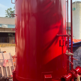Sơ đồ nguyên lý hệ thống chữa cháy bồn foam kèm bộ trộn
