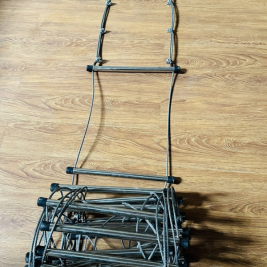 Thang dây thoát hiểm bằng inox giá bao nhiêu 1 mét