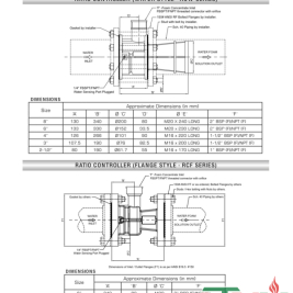 THÔNG SỐ KỸ THUẬT BỘ TRỘN FOAM ẤN ĐỘ HD FIRE DN65,DN80,DN100,DN150