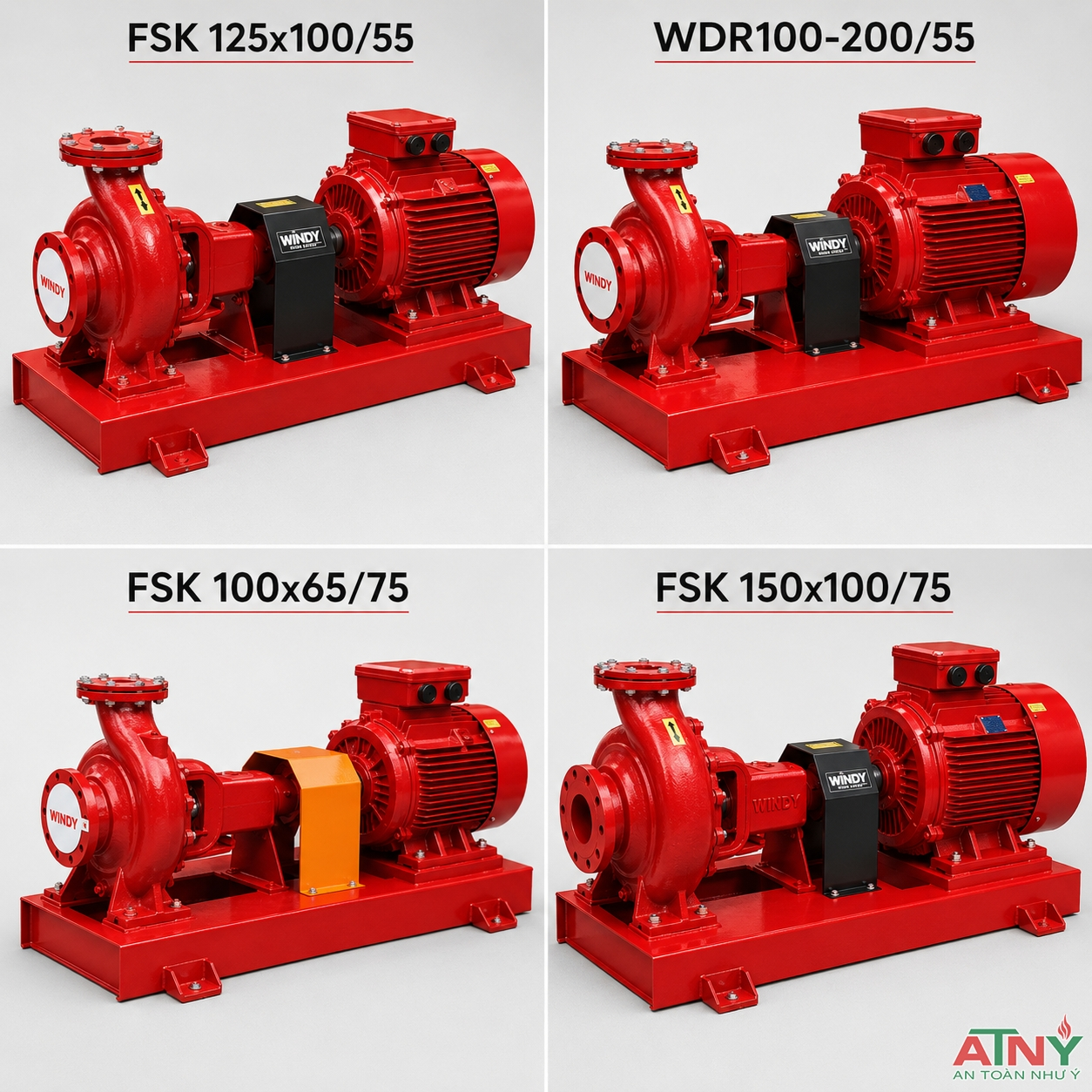 Top 5 mẫu m&aacute;y bơm chữa ch&aacute;y Windy tốt nhất cho hệ thống PCCC hiện nay