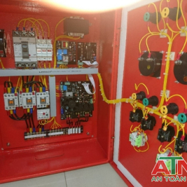 Tủ điện điều khiển máy bơm chữa cháy 3 bơm 2 bơm 1 bơm điện diesel bù áp thiết bị ls
