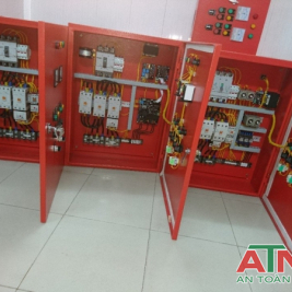 Tủ điện điều khiển máy bơm chữa cháy 3 bơm 2 bơm 1 bơm điện diesel bù áp thiết bị ls