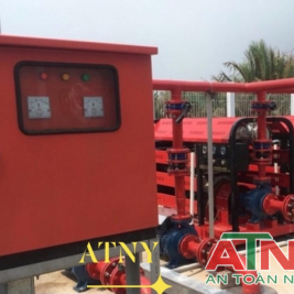 TỦ ĐIỀU KHIỂN 3 MÁY BƠM ĐIỆN DIESEL BÙ ÁP HÀNG LS/KOREA CÔNG XUẤT 90KW,110KW,132KW,160KW