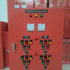 Tủ điều khiển máy bơm tuabin trục đứng điện diesel bù áp
