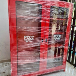 Tủ đựng phương tiện dụng cụ thiết bị chữa cháy trong nhà ngoài nhà