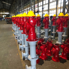 Van góc chữa cháy họng trụ tiếp nước 2 họng 3 họng 2 cửa 3 cửa áp lực 10bar 16bar