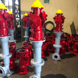 Van góc chữa cháy họng trụ tiếp nước 2 họng 3 họng 2 cửa 3 cửa áp lực 10bar 16bar
