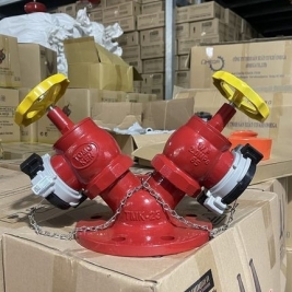 van góc dn50 dn65 lăng phun họng trụ tiếp nước chữa cháy tomoken