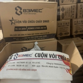 Vòi chữa cháy bộ quốc phòng dn65 dn50 kiểm định tem 2025